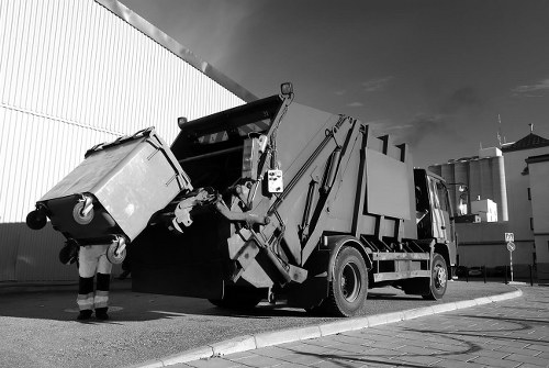 Professional team handling office clearance in Pinner