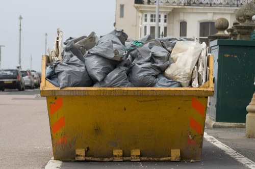 Clean streets in Pinner with professional waste removal services