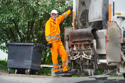 Business waste collection service in Pinner office environment