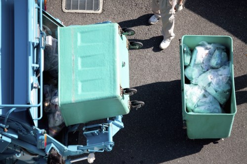 Bulky waste items ready for pickup in Pinner