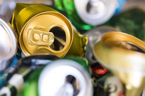 Eco-friendly recycling during garage clearance